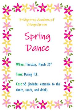 Spring Dance